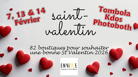 Animation St Valentin EN VILLE Narbonne